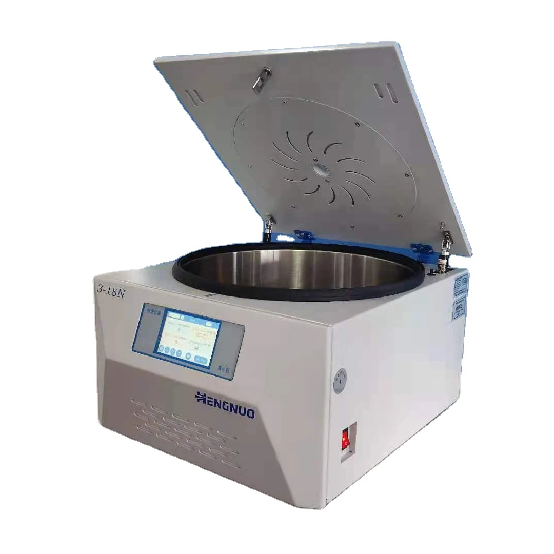 Superior performance, safe and reliable rotating speed 18500 r / min rpm clinical medical centrifuge
