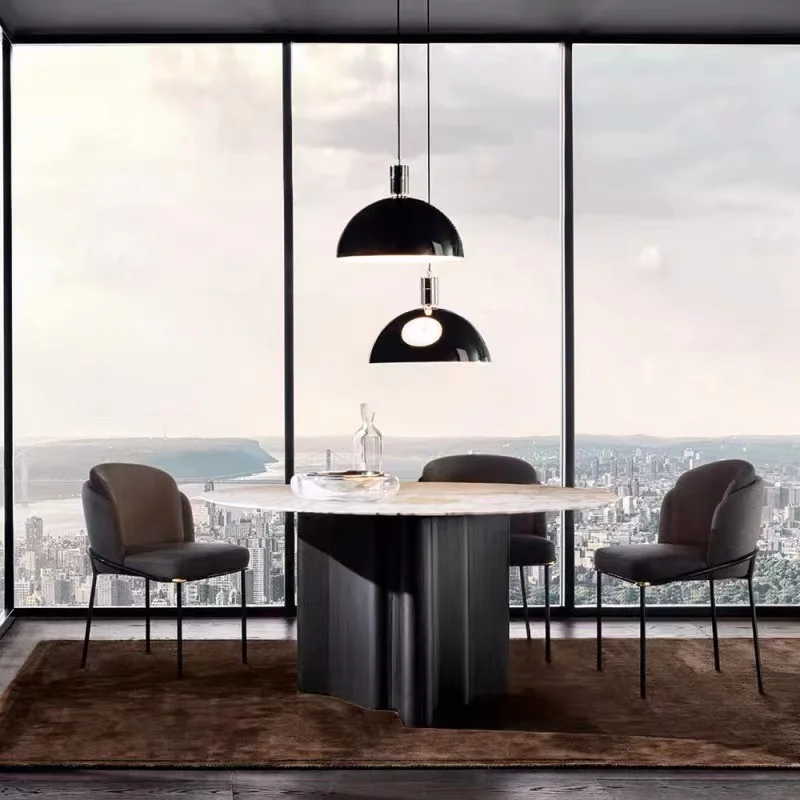 2021 Italian Model Dining Table in Dining Room Furniture Modern Extension High Gloss Luxury MDF Butterfly White Kitchen OEM Wood