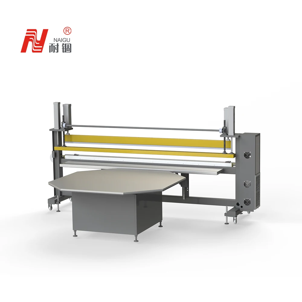 Semi-auto Mattress Film Packing Machine NG-26C For Spring Mattress And Foam Mattress By Ssing PE/PVC Plastic Film