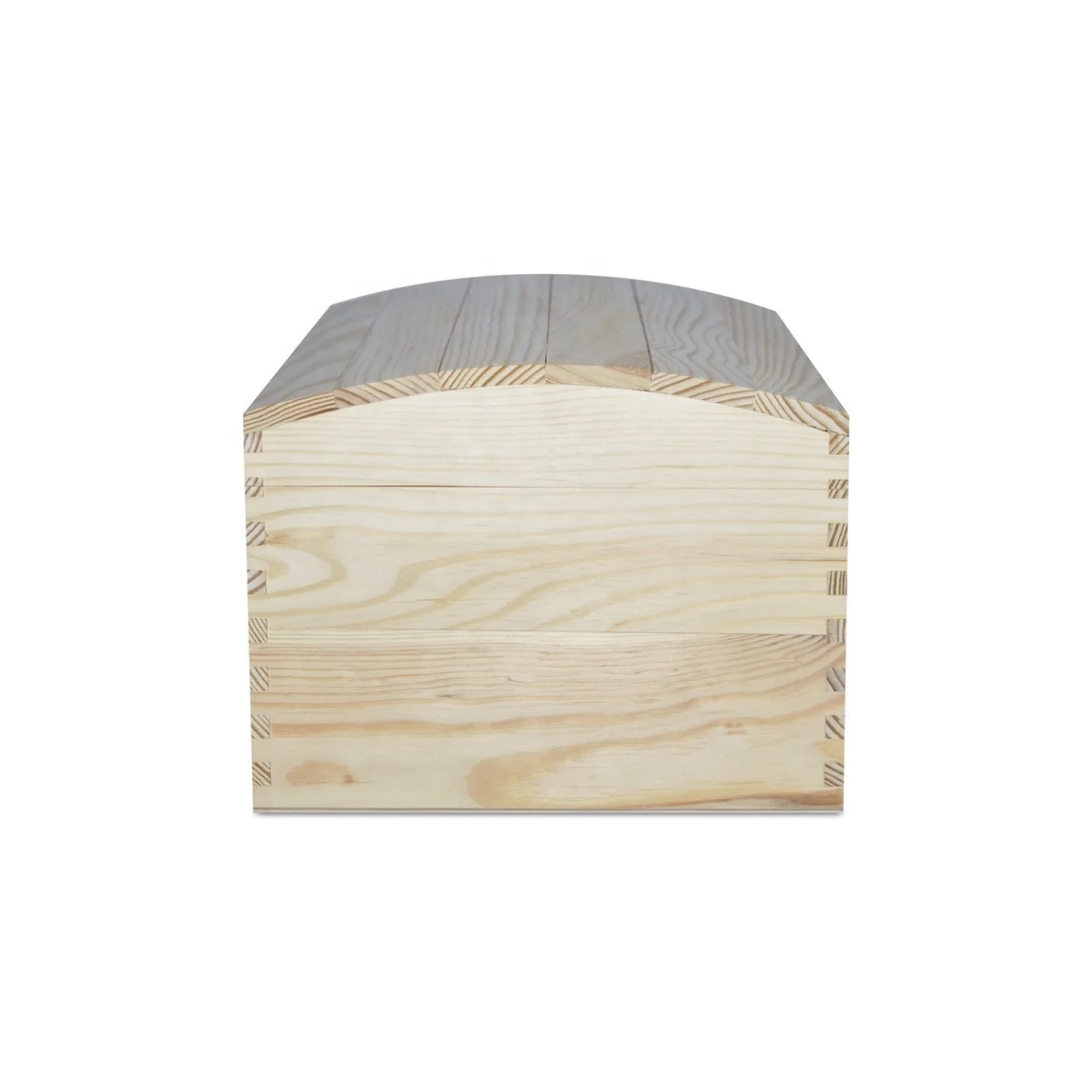 Wooden Keepsake Box Treasure Chest Memory Storage Trunk Wood Gift Art Craft for Valuables, Toys & Tools Storage Box