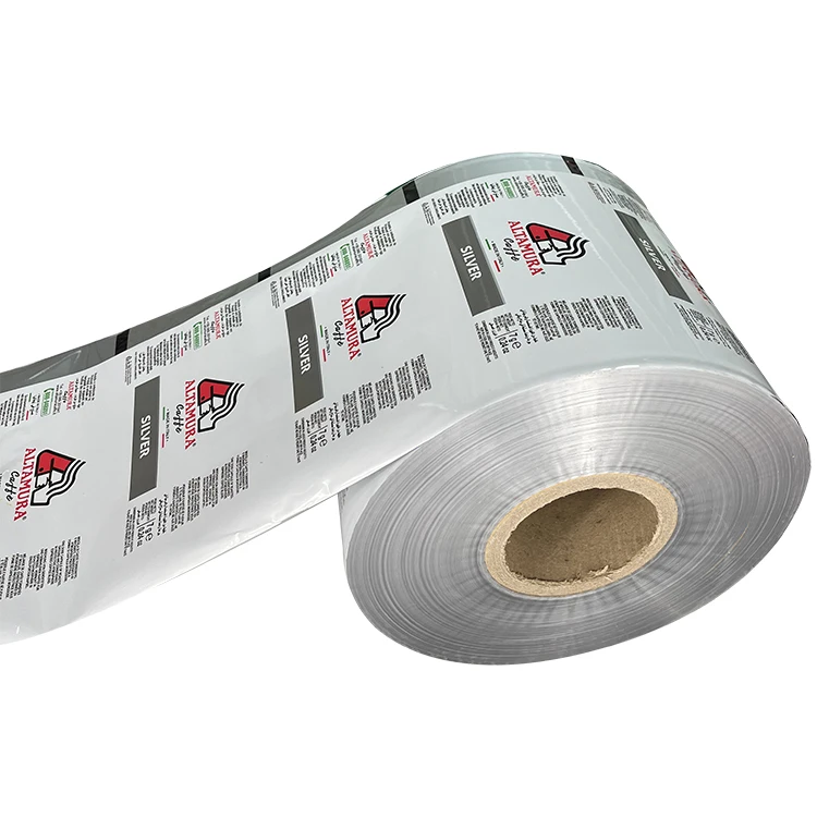 Custom Plastic Laminated Wet Wipes Packaging Pet Pe Vmpet Roll Film Automatic Mosquito Transparent Film