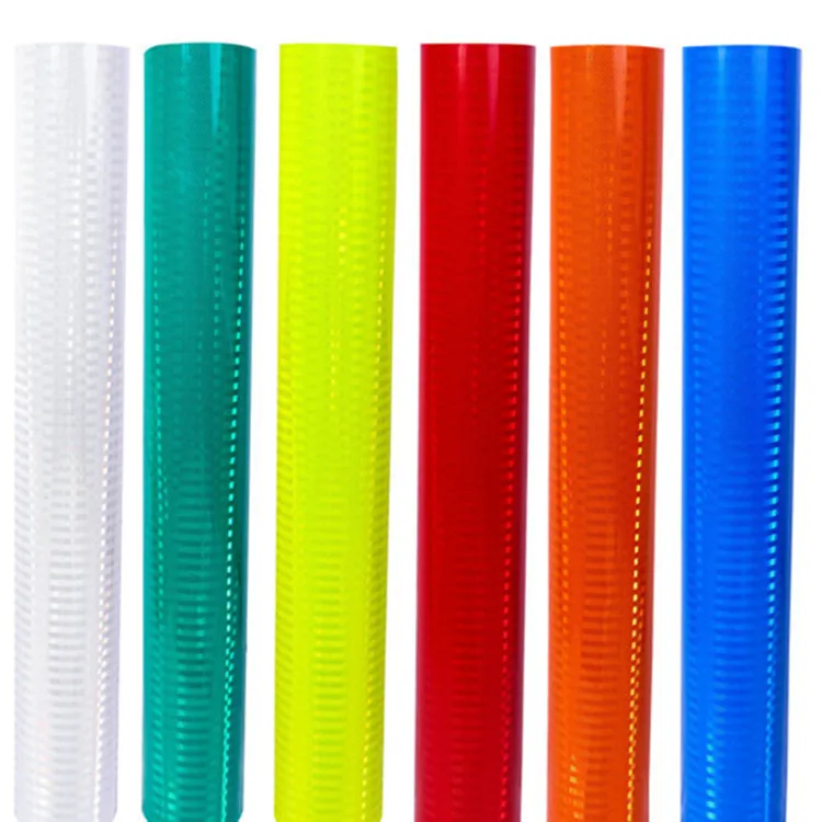 Инженерный класс Высокое качество ПЭТ ПВХ акриловая предупреждающая лента самоклеящаяся Отражающая виниловая