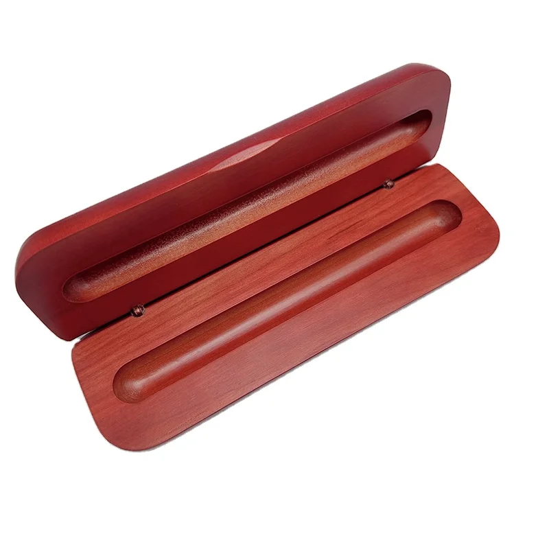 Hot Sale Paring Wood White Wood Solid Wood Pen Box Packaging Set Can Do Logo