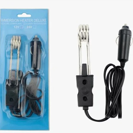 12V Dc Battery Powered Outdoor Portable Instant Electric Shower Bucket  Pool Heater Immerse Water Heater Bucket For Car