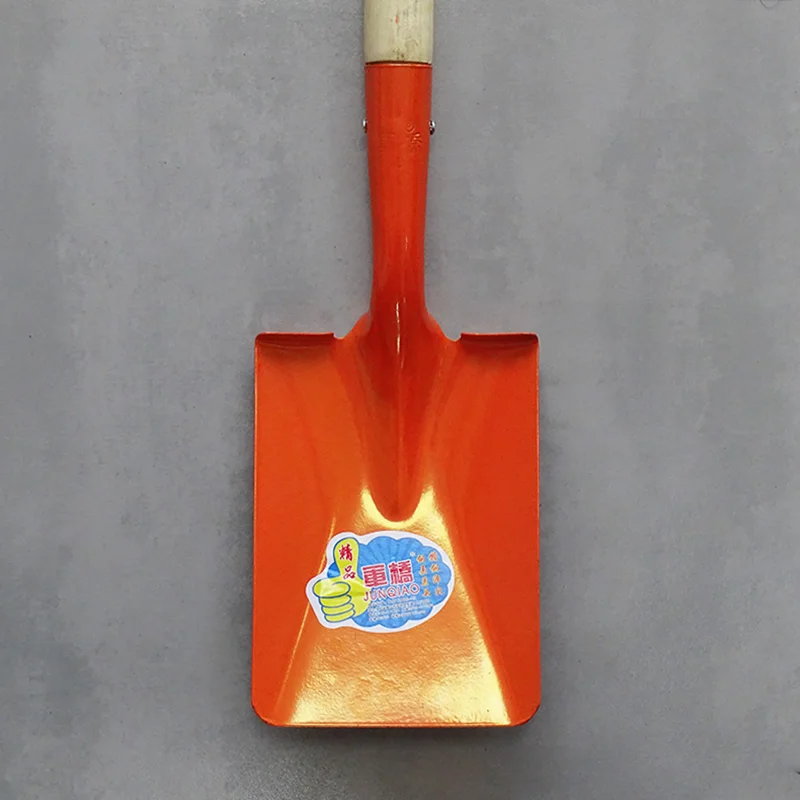 factory supply  High quality small gardening tool Wooden handle shovel spade Farming Agriculture flower planting hand tools