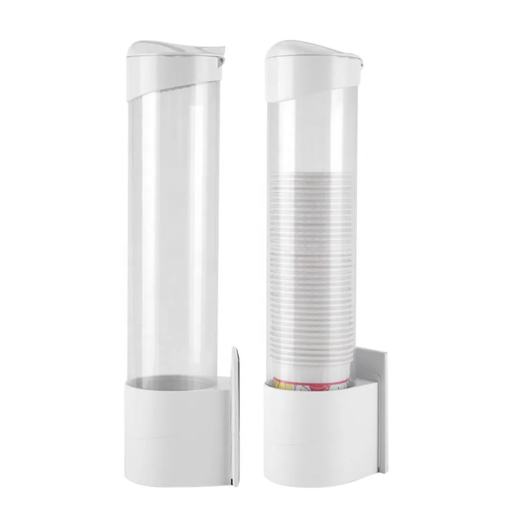 Пластиковый автоматический держатель стакана для воды и бумаги с монтажной магнитной винтовой пластиной