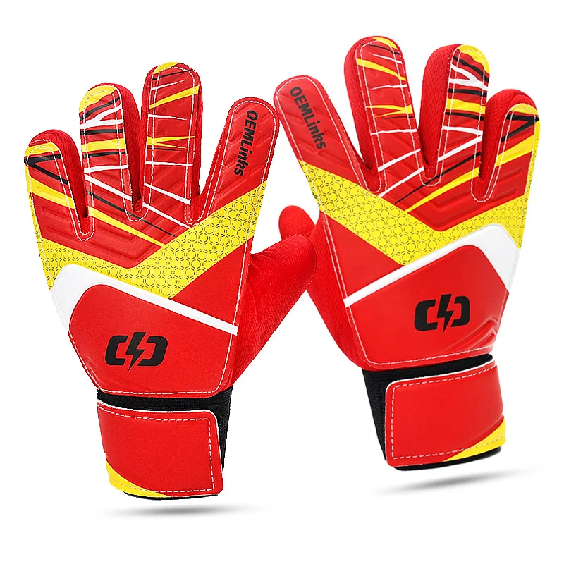 Guantes de portero Anti Slip Youth Training football soccer goalkeeper gloves with finger protection soccer goalie gloves