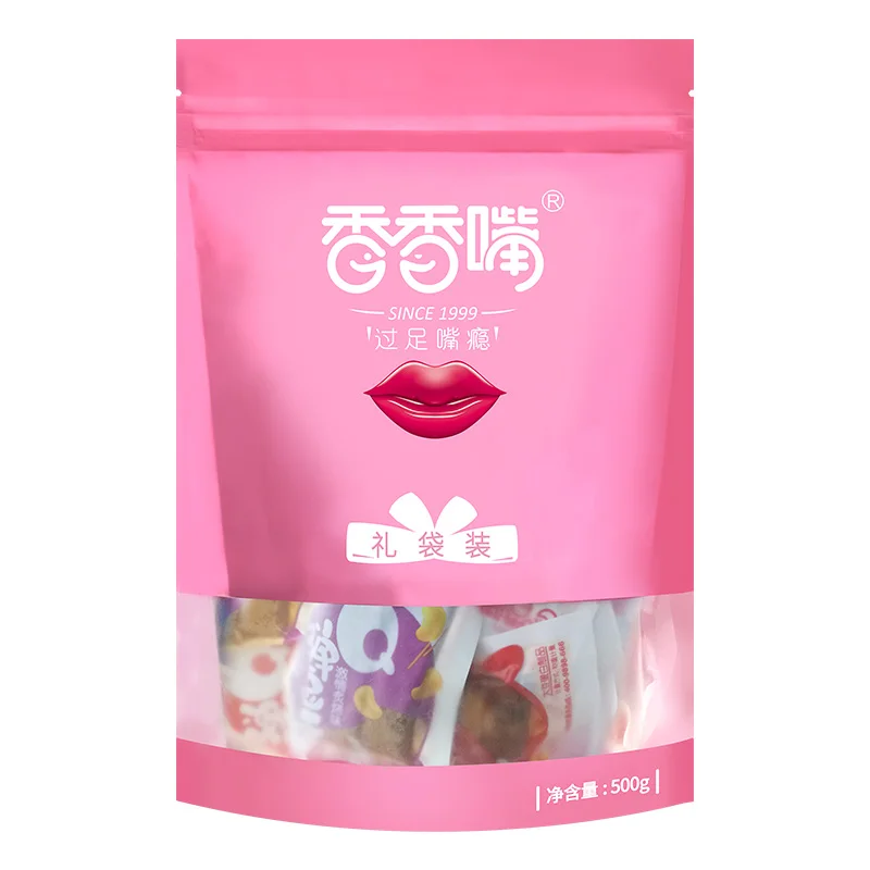 
xiangxiangzui 500g Dried Bean Curd Various Spicy Flavor mixed Vegetarian Meat chinese snack 