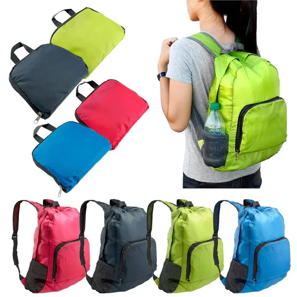 Wholesale 20L Waterproof Portable Backpack Outdoor Travel Foldable Back pack Lightweight Casual Hiking Laptop Bag For Sport