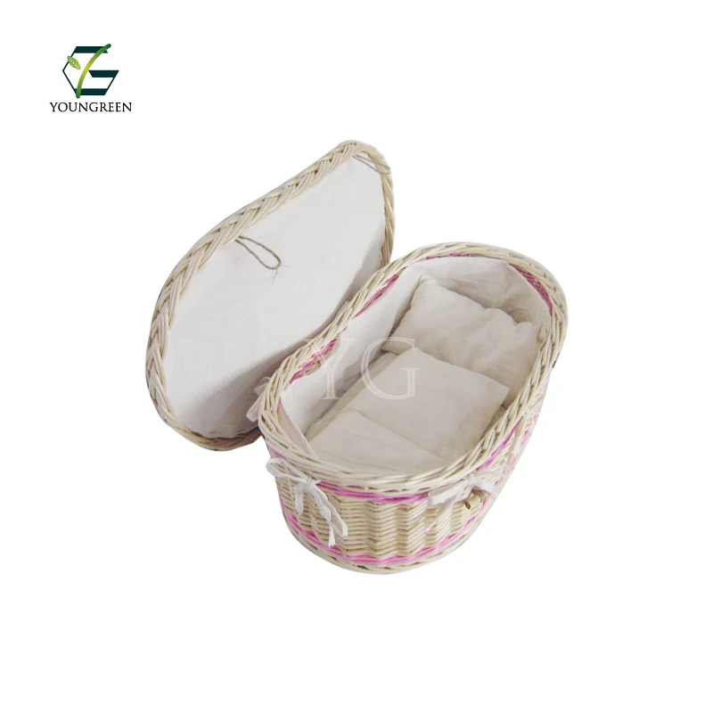  Cymbiform Willow Wicker Pet Animal Cremationl шкатулки