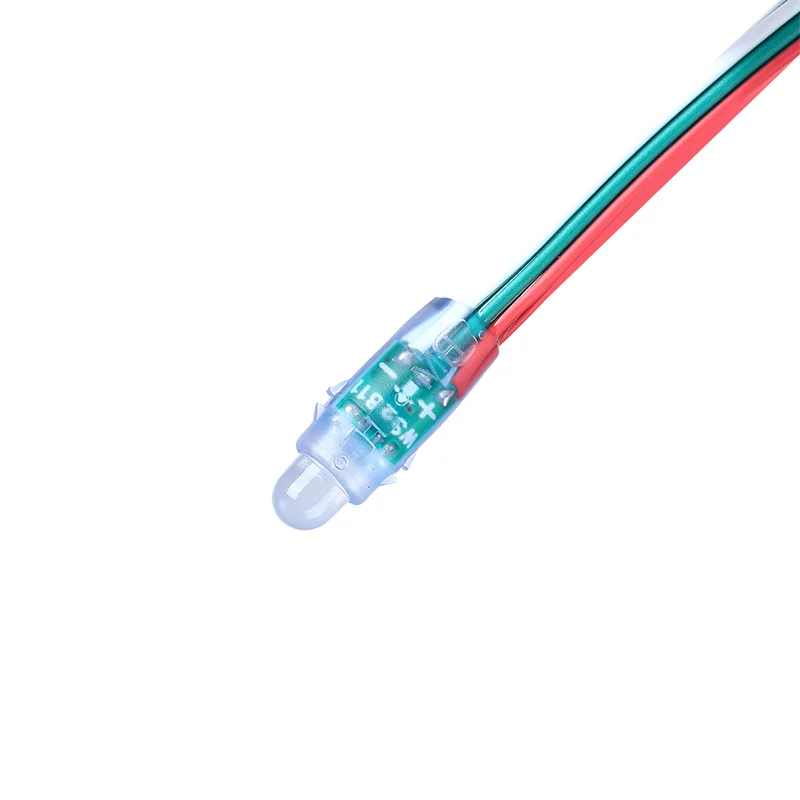 Dc5v 12mm Ws2811  Led Module  Hot Selling Ip68 Waterproof Addressable Rgb Led Smart Pixel Node Led Light String