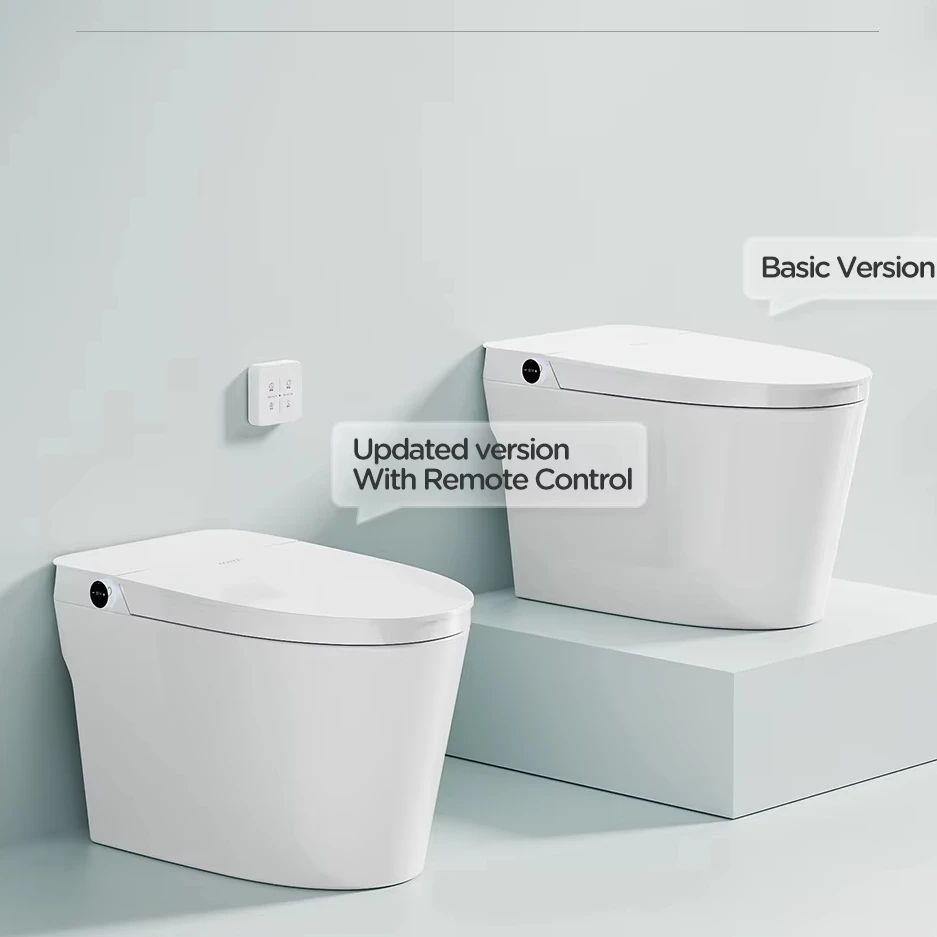 AXENT MINT Fully Automatic Smart Toilet Automatic Flushin Modern and Simple Floor Mounted Ceramics Sanitary Siphon Flushing