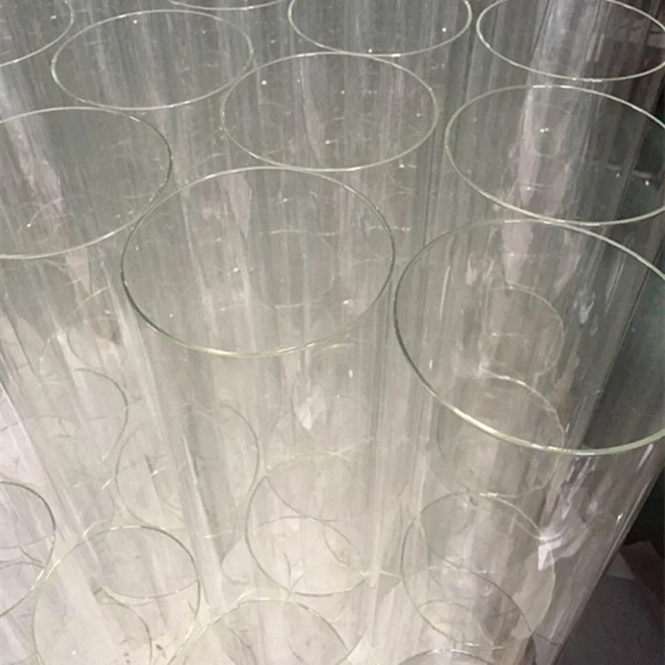 Стеклянная трубка Pyrex стеклянная прозрачная для