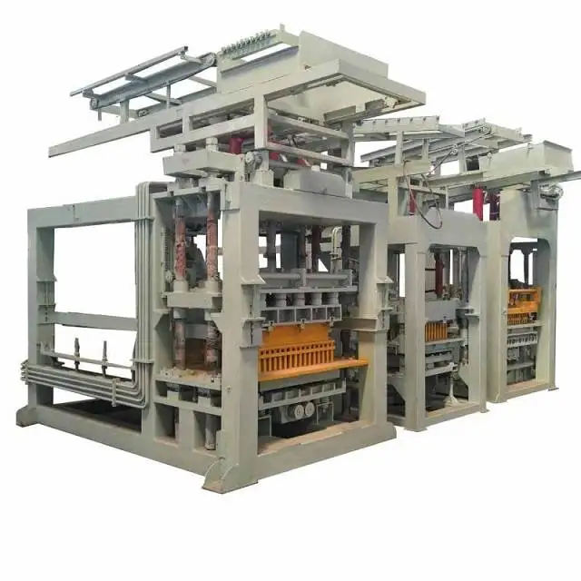 
Interlock Paver Block Machine Manufacturer Qt4-16 Paving Stones Retaining Wall Blocks Making Machine 