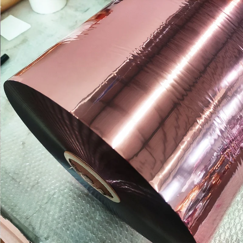 Metalized BOPP film metallic roll thermal lamination film for Thermal Lamination And Packaging