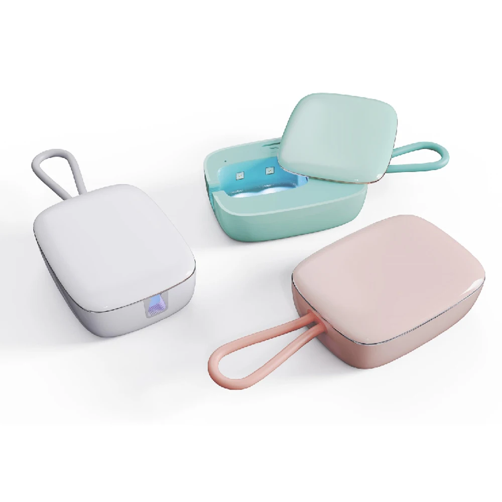 2022 Hot Selling Factory Price Portable Mini Uvc LED Toothbrush Sanitizer Toothbrush Sterlizer Travel Box