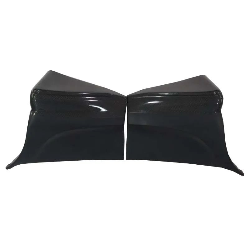 For  MK4 Partial carbon fiber Rear Bumper Side Spats (Pair)