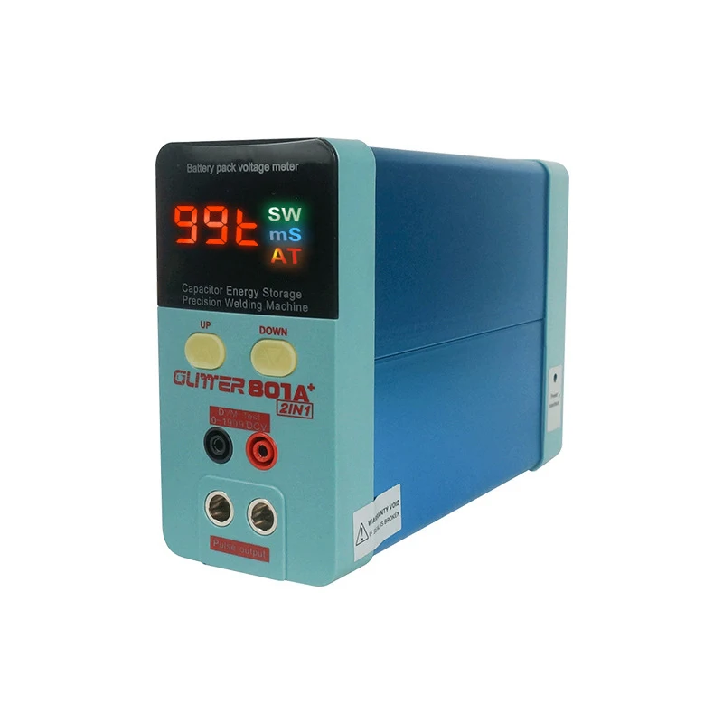 GLITTER 801A+ Multifunctional DC voltage detection/battery spot welding integrated small energy storage handheld welding machine