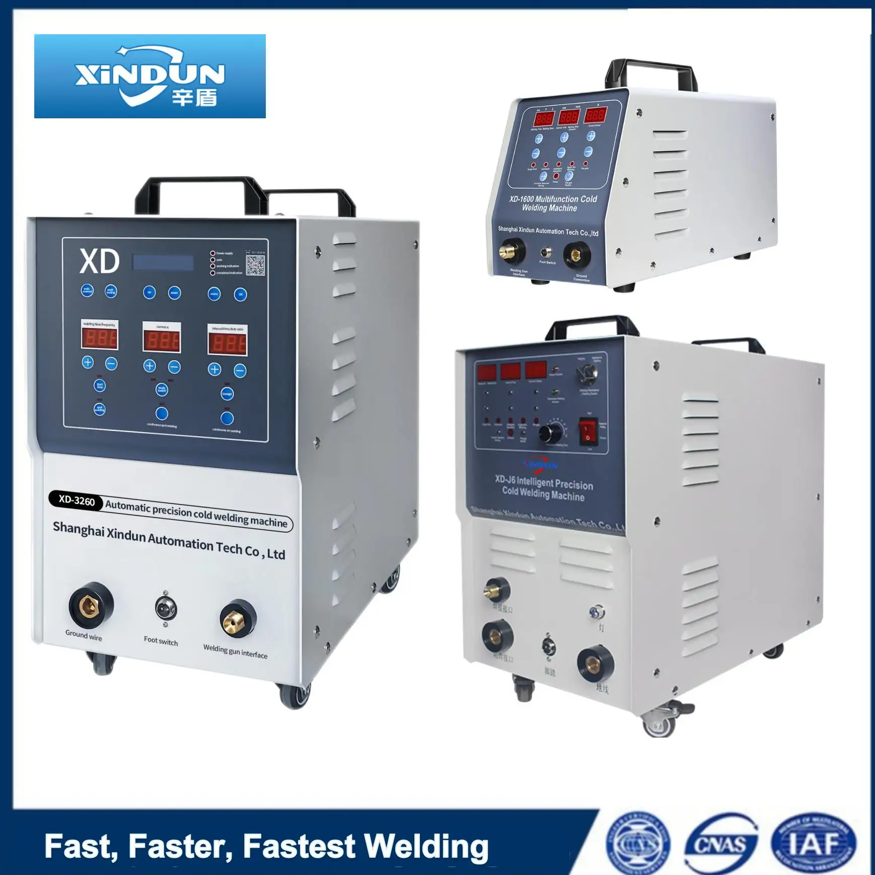 XD-1600 Cold Welding Die Casting Defects Mode Repair Machine