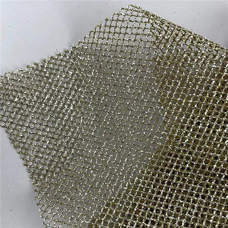 Glitter Tulle Metallic Mesh DIY Dress Stage Bride Cloth Wedding Dress Fabric Designer Fabric Party Dancewear Dress Fabrics