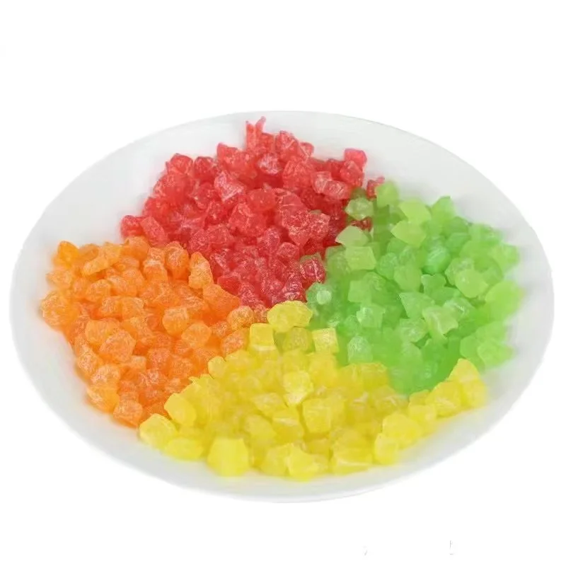 Manufacturers wholesale dried papaya preserved fruit dried diced papaya granules assorted dried fruit