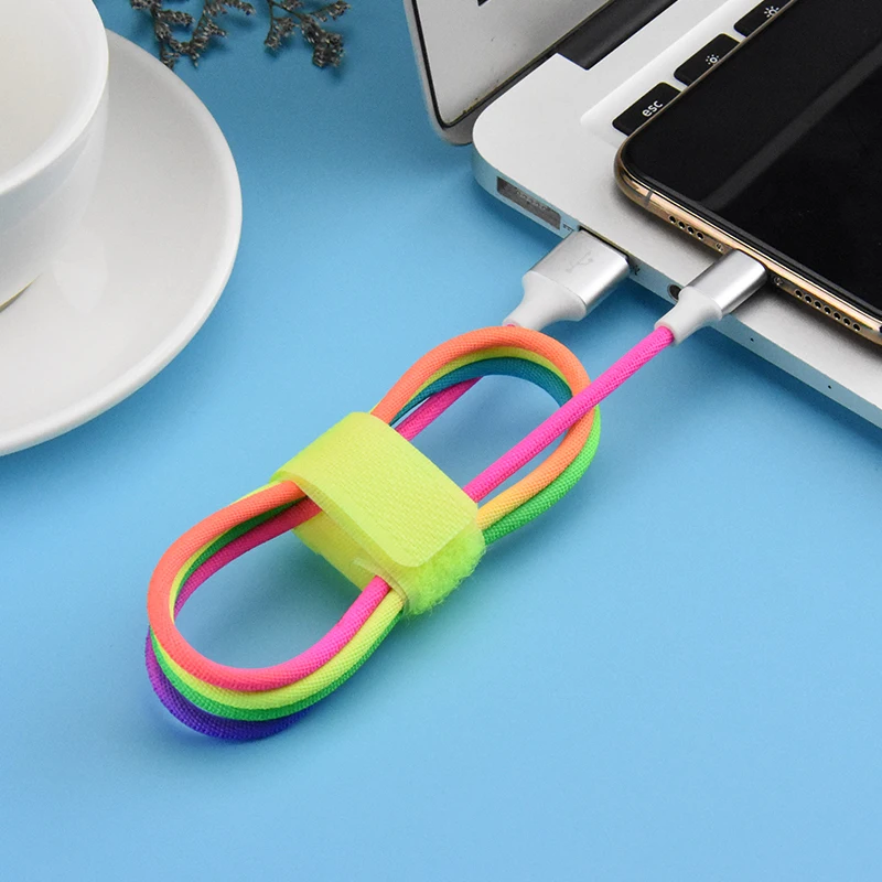 OEM нейлоновый Плетеный красочный мобильный телефон Аксессуары usb c кабель 5A телефонные кабели 3A быстрое зарядное устройство для