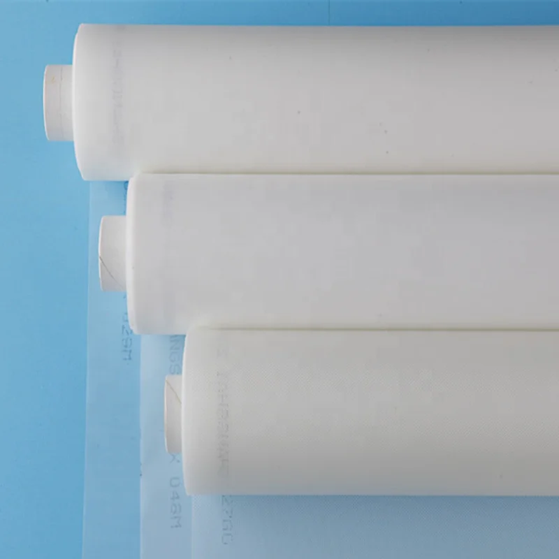 120 135 150 160 180 195 200 250 300 mesh nylon polyester silk screen printing mesh for screen printing