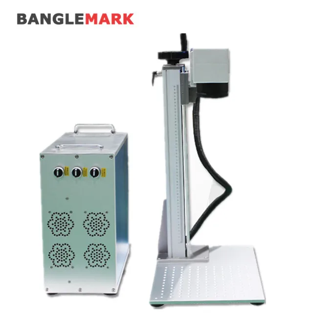 MAX raycus 100w JPT mopa color laser printer metal pvc ID card QR plastic fiber uv pen logo laser printing machine