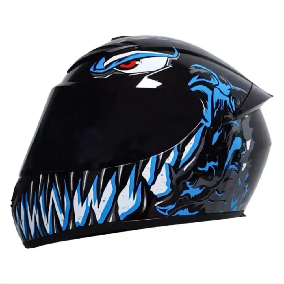 new hot sale custom motorcycle helmet top quality visor motorcycle helmets full face DOT certified motorcycle helmets wholesale