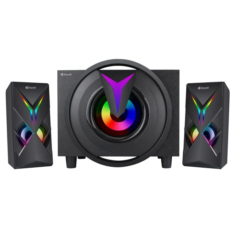 kisonli music system home theater hifi audio mobile phones 2.1 speaker karaoke system