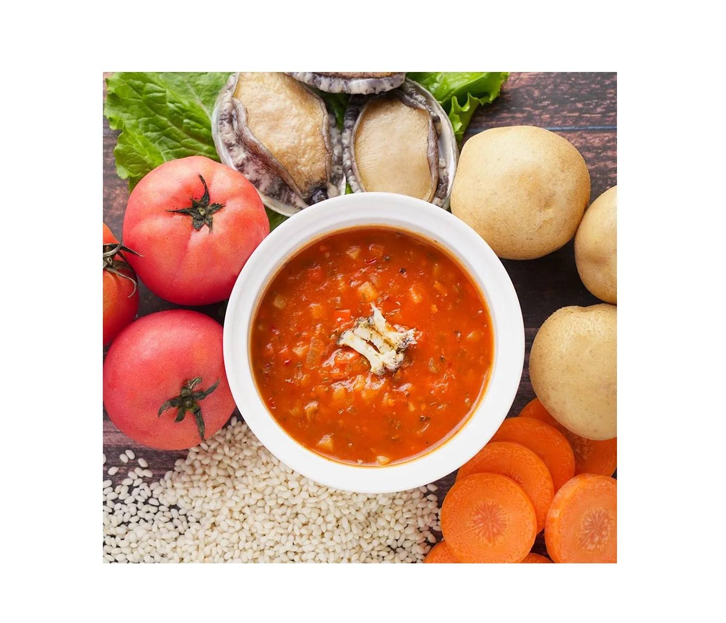 [WANDODA] суп для супа из Морского Ушка, пряный крем, вкусный Рисовый Порошок, приготовленный в Корее, вкусный суп