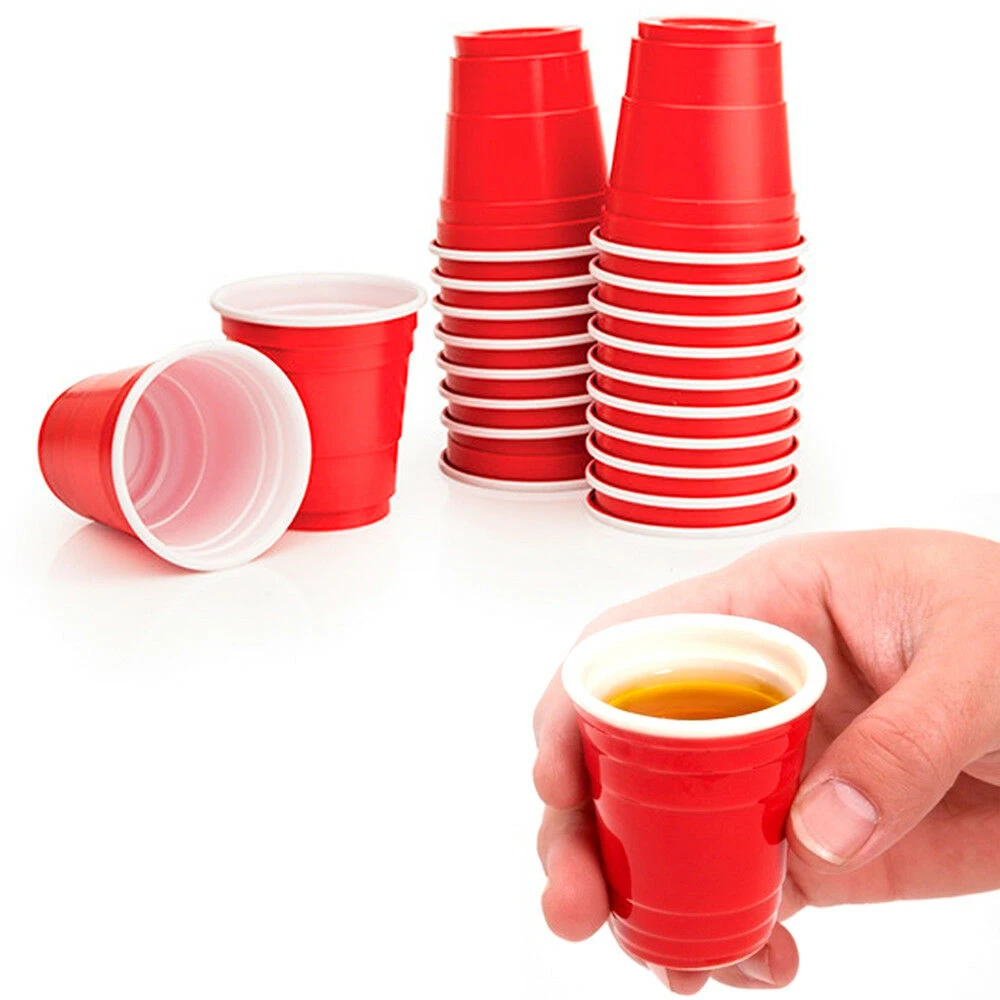 60ml  Stocked Disposable Plastic Mini Cup with Customized Color