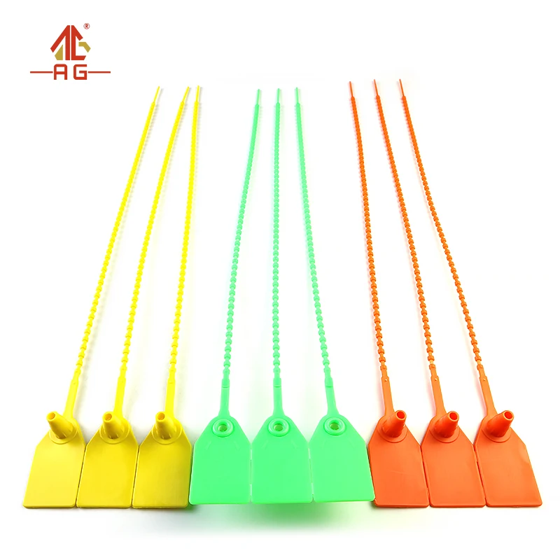 China Supplier fire extinguisher seal tamper proof cable ties plastic tag