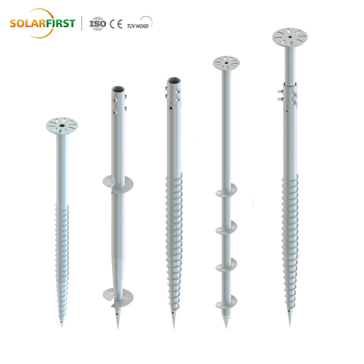 Mounting Pile Foundation Krinner Solar Accessory Spiral Greenhouse Ground Screw Pole Anchor