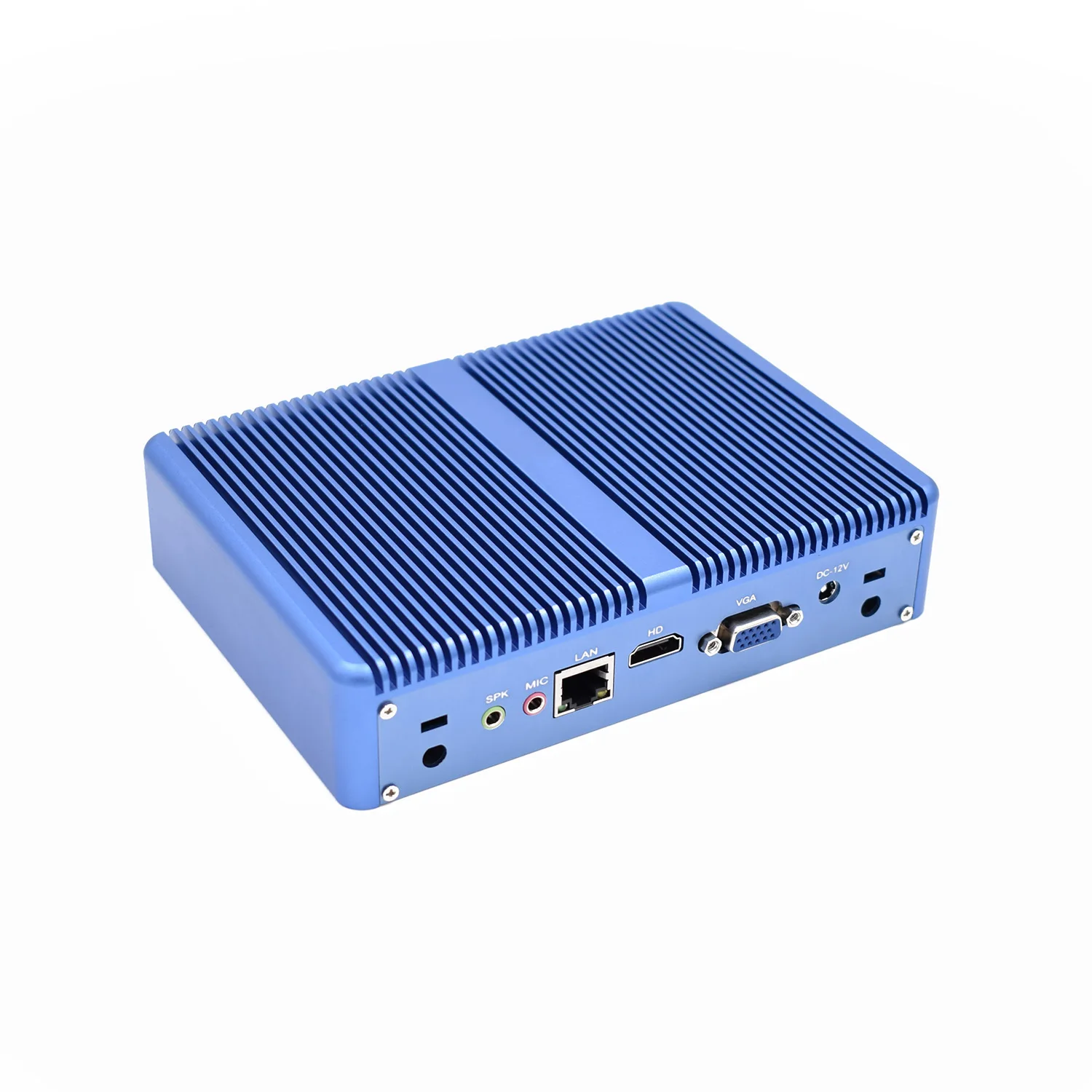 hot sale desktop computer fanless mini pc with dual core i5 4200u 4300u 4th generation CPU