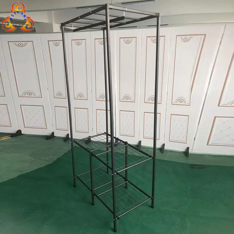 Home Portable Easy Assembly Foldable Fabric Wardrobe Closet Movable Wardrobe