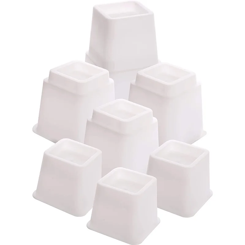 3 Inch And 5 Inch Surface Plastic Furniture Legs Adjustable Bed Base Desk Leg Plastic Furniture Bed Riser Lowes Bed Risers