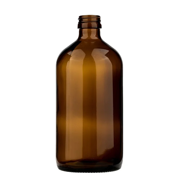 Laboratory 250 ml 500 ml 1000 ml 2000 ml amber chemical glass reagent bottle medical drug large glass bottle