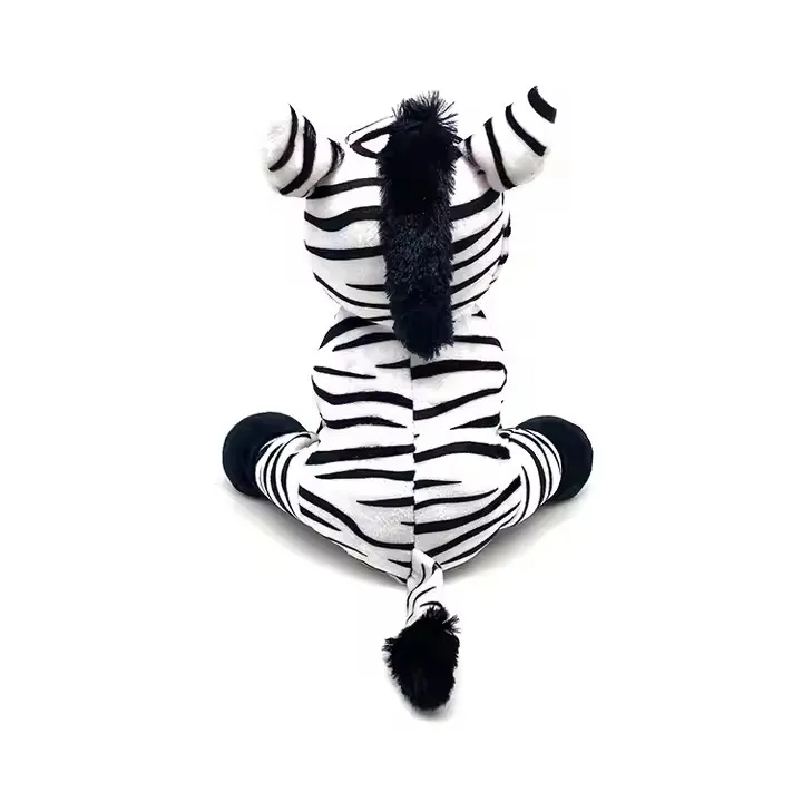 Custom Stuffed Soft Stuffing Toy Animal Zebra Giraffe Baby Cute Toys High Quality Cute Doll Baby Toys Kids