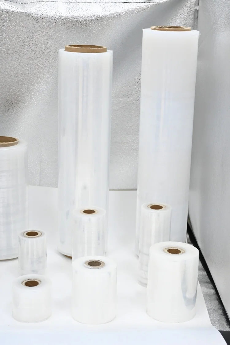 Higher Cost Performance Wrapping Film Pallet Plastic Shrink Pallet Wrap Lldpe Stretch Film Transparent Wrap Film