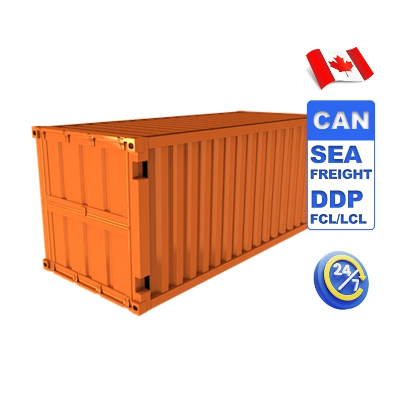 Fast Door To Door Delivery Fulfillment Service Sea Shipping Rate From China To Canada
