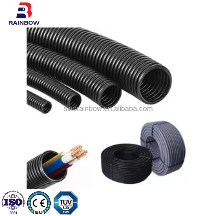 Flexible PP PE PVC Electrical Wire Corrugated Pipe Tube Making Machine Plastic Corrugated Pipe Production Line