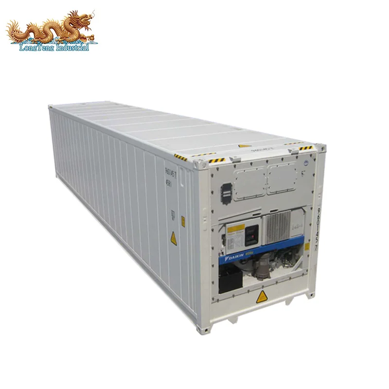New Daikin Freezer 40 ft 40 foot Refrigerated feet Length 68cbm 40ft Reefer Container Price for Sale