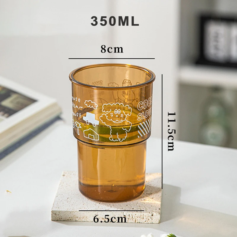 Wholesale Top Seller 350ML Plastic Coffee Cup Juice Mug Reusable Cup for Party