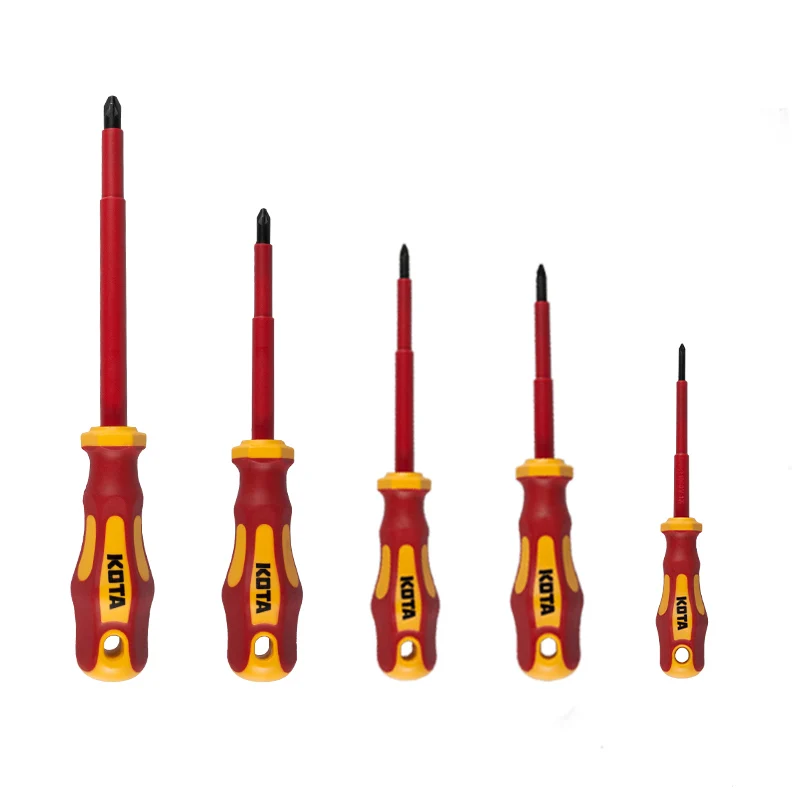 
In Stock PP handle S2 Special Steel 1000V VDE Insulated Screwdriver 