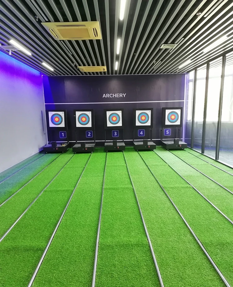 Amuusement Park FEC Multi Playres Indoor Sports Archery Hall Sports Moving Target Archery AR Archery
