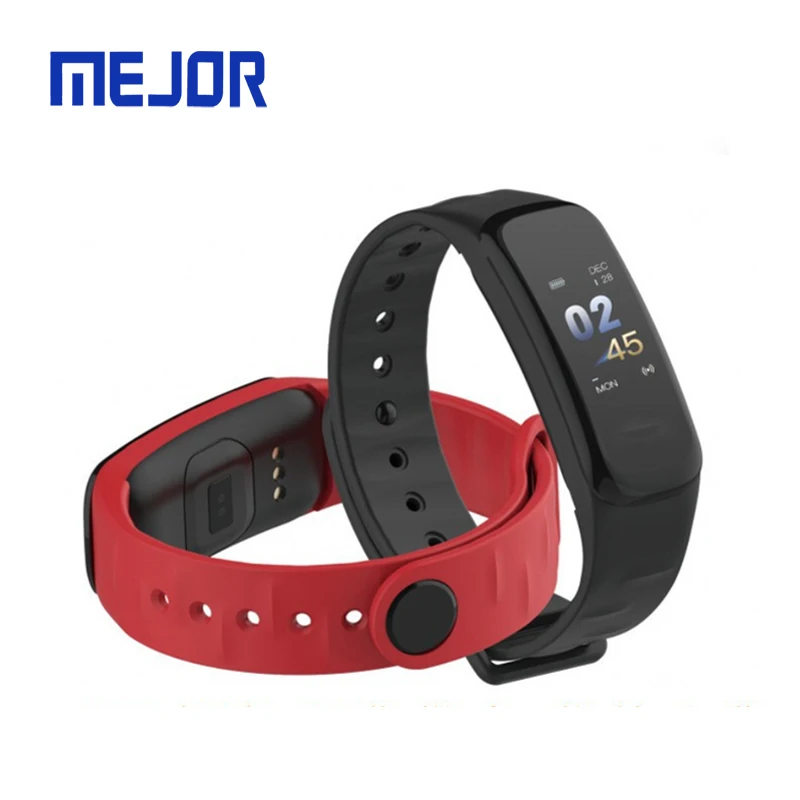 Wearfit Health heart view wrist band smartwatch C1s rubber bracelet BT mobile smart watch