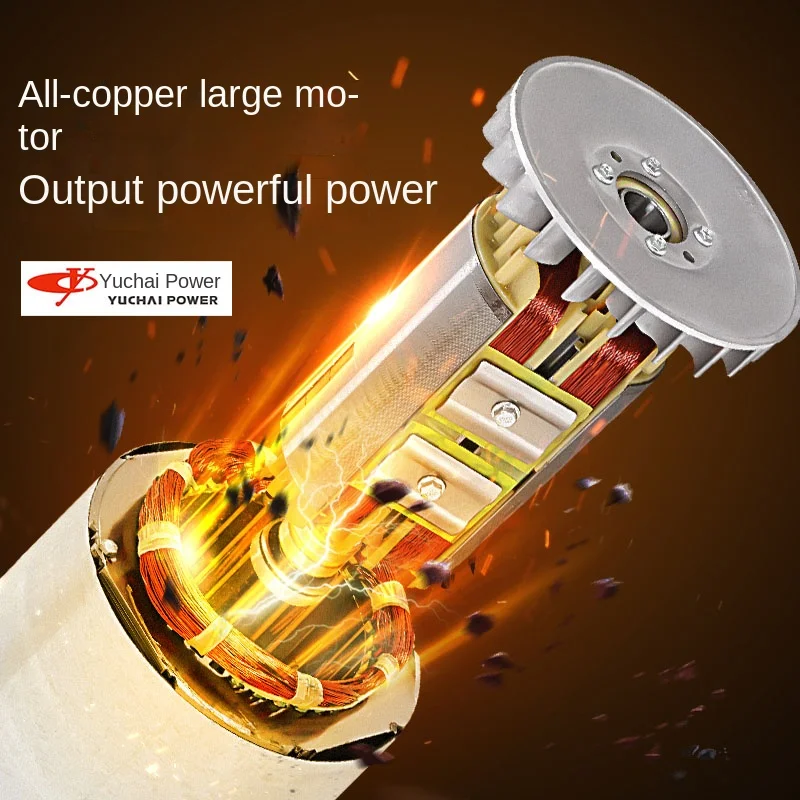 Yuchai 220V Small Household Diesel Generator Set New 3/5/6/8/10/12 kW Power Water-Cooled Electric Start Engine as Core Component