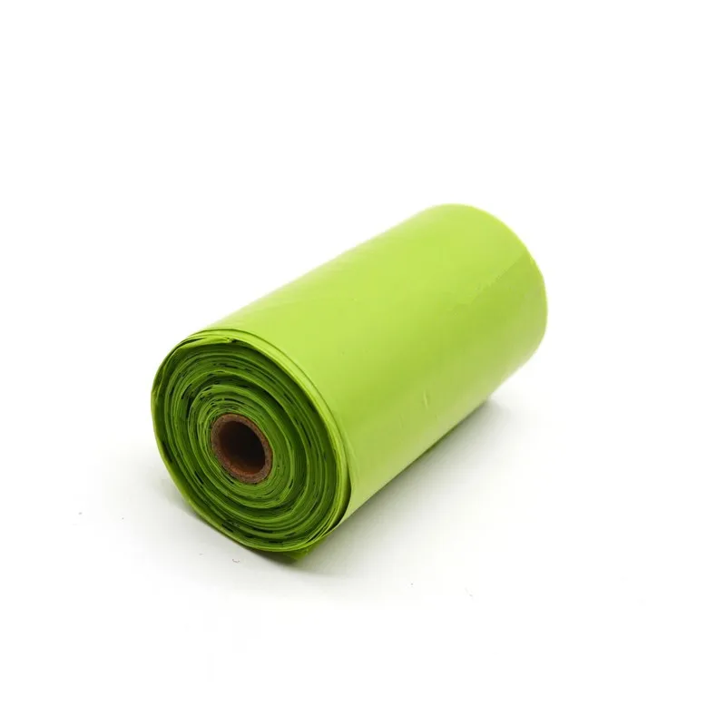 
Disposable Coloured Eco Friendly 100% Biodegradable Cornstarch Pet Dog Waste Doggie Poop Bags 