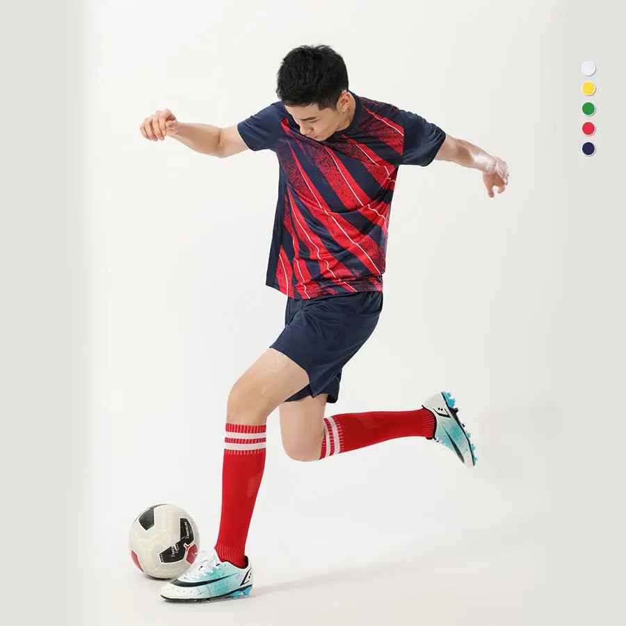 Wholesale Custom Logo Sublimated Soccer Jerseys Full Team Set Soccer Jersey Football Jerseys For Men